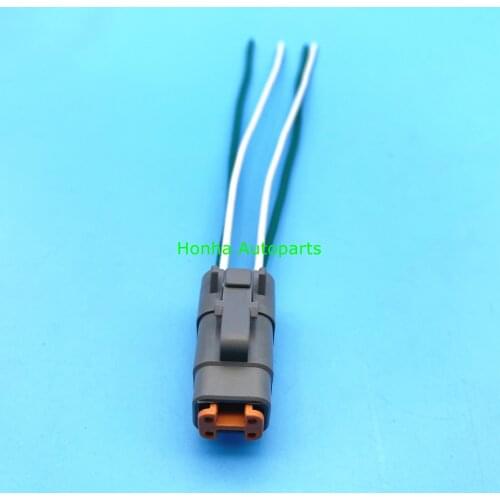 Free Shipping 4Pin Deutsch DTM Connector Waterproof Electrical Inlet Air Temperature Sensor Plug DTM06-4S wire harness