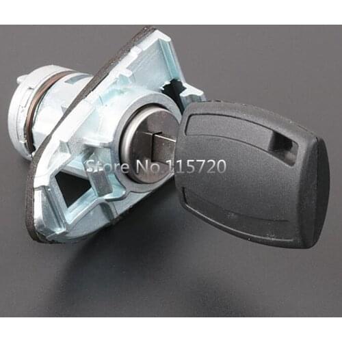 Free shipping left side door lock cylinder WITH 1 KEY for Ford Mondeo