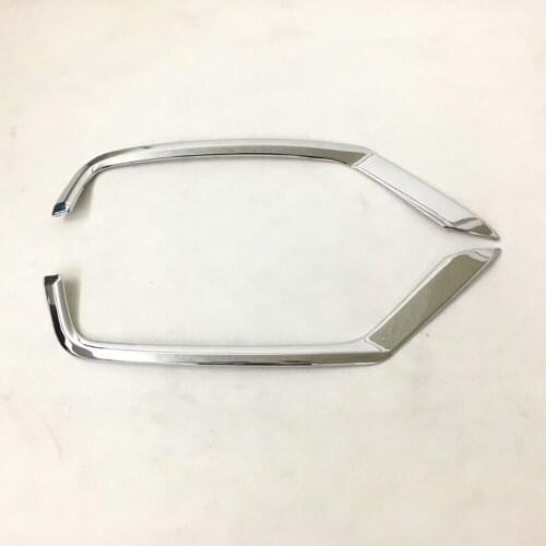 For Mazda CX-5 CX5 KF 2017 2018 2019 2020 Rear Fog Light Lamp Eyebrow Bumper Lid Eyelid Trim Cover Car Styling Kit Molding