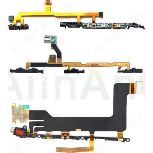 For Sony Xperia XZ XZs XZ1 XZ2 XZ3 1 2 3 Compact Premium Power/Volume Buttons Side Key Power Flex Cable