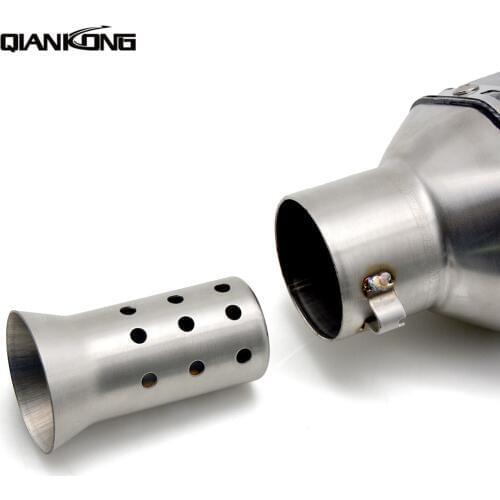 For SX 125 EXC 450 BMW K1200 RS GT R1100 GS RS RT R1150 51mm DB Killer Silencer Exhaust Pipe Muffler Noise Sound Eliminator