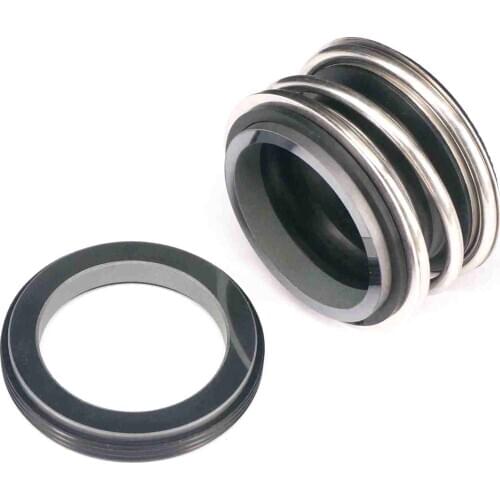 15/18/20/22/25/28mm Inner Diameter Mechanical Water Pump Shaft Seal Single Coil Spring Silicon Carbide vs Silicon Carbide NBR