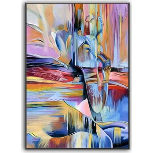 Oil painting nude hand-painted Abstract painting human body painting oil Modern painting art Unique design 2020041304