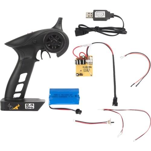 2.4G 4CH RC Transmitter Kit for WPL B14 MN90 MN91 Vehicles Car Buggy Model DIY Accs Parts