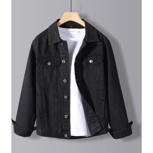 Spring/Fall/Winter new mens denim jacket mens tight fashion best print jacket loose large casual jacket M-5XL