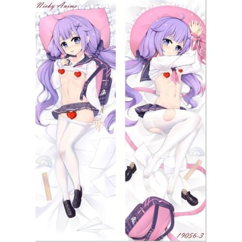 Wholesale Japanese Sexy Anime Bedding Dakimakura Huggable Body Pillow Cover Cosplay DIY Custom Cushion Otaku Pillowcase Gift