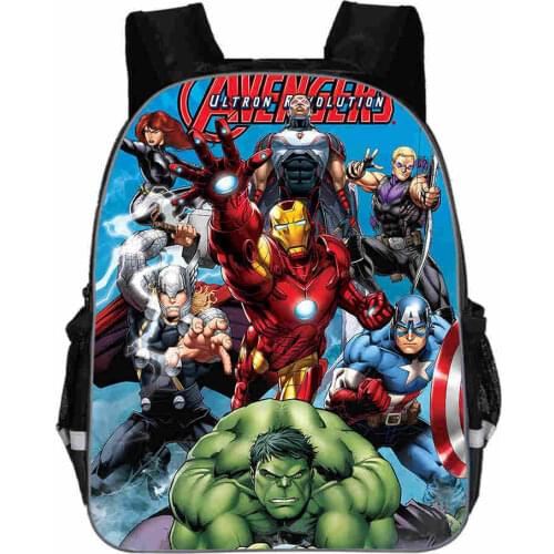 Disney Cartoon Super Hero Hulk Children School Bags Orthopedic Backpack Kids School Boys Girls Mochila Infantil Catoon Bags