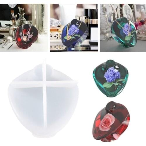 Rectangular Beaded Fruit Storage Box Resin Mold Tray Plate Dish Silicone Mould