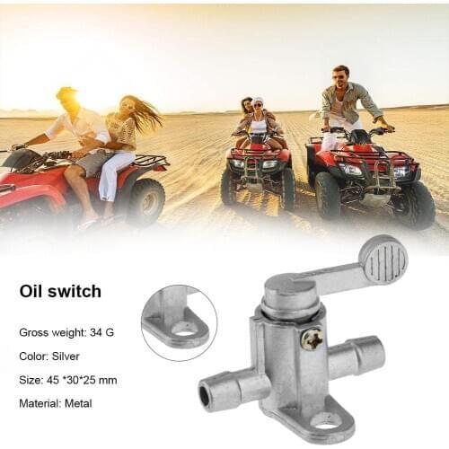 Motorbike Replacement Oil Valve Pump Switches For ATV Dirt Bike Motorcycle Inline Gas Fuel Tank Tap On/Off Petcock Switch