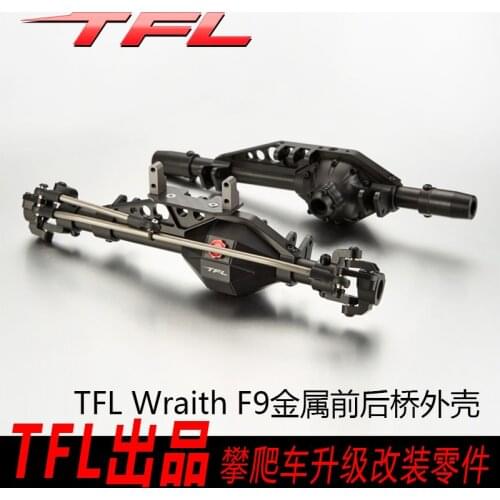TFL Upgraded 1/10 RC Crawler Wraith F9 Alloy Front & Rear Axle Housing Model Car Crawler accessories TH05208-SMT6