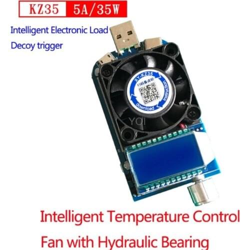 USB Intelligent Trigger Electronic Load Fast Charge Tester Support QC2.0/Q C3.0/AFC/FCP