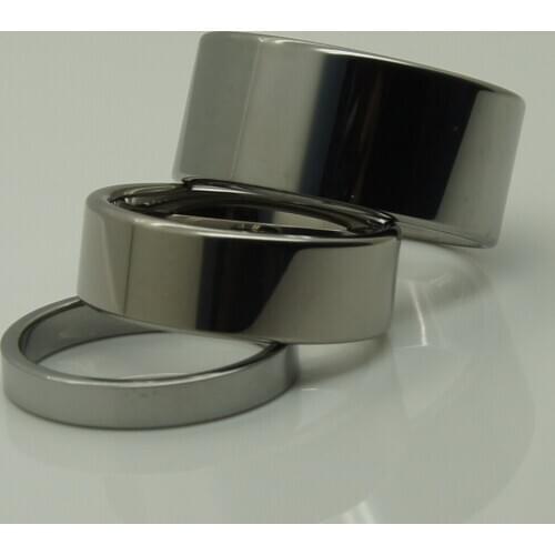 3.5mm pipe cut hi-tech scratch proof wedding tungsten ring 1pc