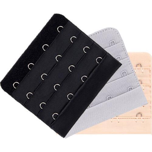 Ladies 4 Rows 4 Hooks Bra Extender Breasted Lingerie Bra Hooks Clasp Extension Women Sewing Notion Tools Accessories