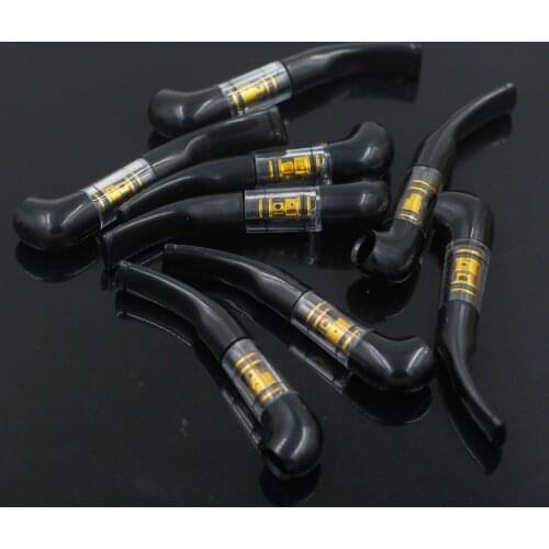 1pcs Gold in Black Cigarette Accessory Filter Tip Tobacco Cigarettes Reduce Tar Smoking Accessories Nice Gift