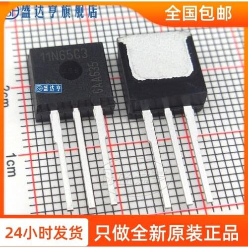10Pcs/Lot SPI11N65C3 11N65C3 11A 650V TO262DIP MOSFET Transistor NEW Original In Stock