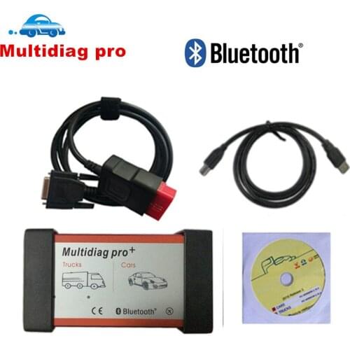 2018 R0 2017 R3 Software vd tcs cdp pro plus mvd Multidiag pro+ with Bluetooth scanner for cars trucks diagnostic tool