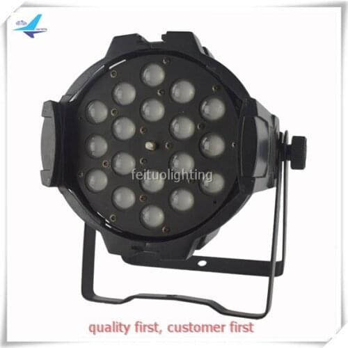 8 pieces/lot 18*18w 6in1 rgbwauv led zoom par can Club disco stage lighting