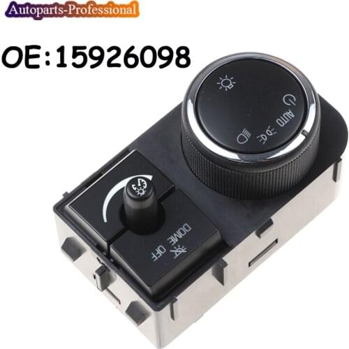 Car Accessories 15926098 For Chevrolet Silverado Sierra Tahoe Yukon 2007-2013 Head Light Switch W/O Fog Lights 25858426 15096894