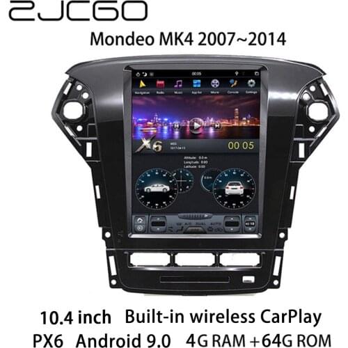 Car Multimedia Player Stereo GPS DVD Radio Navigation Android Screen for Ford Mondeo MK4 2007 2008 2009 2010 2011 2012 2013 2014