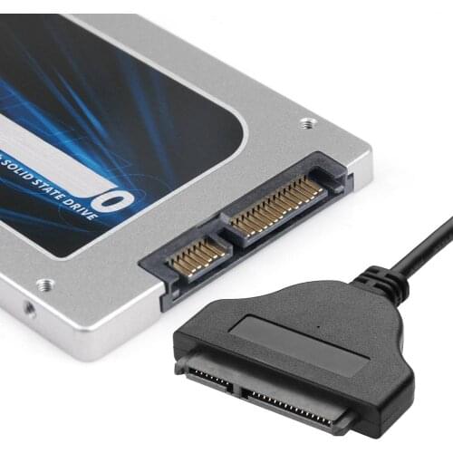 USB 3.0 to SATA 3 Adapter Cable 6 Gbps Support 2.5 Inches Laptop Docking Station Power Adapter for Bitcoin Miner Mining