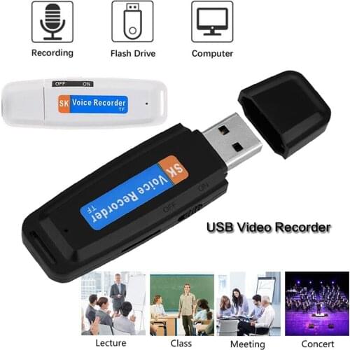 Mini Small U Disk Dictaphone USB Voice Recorder Pen Digital Dictaphone Professional Flash Drive Digital Audio Recorder