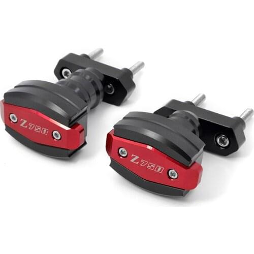 Left Right Motorcycle Frame Sliders Crash Protector For Kawasaki Z750 2007 2008 2009 2010 2011 2012 Z750R 2011-2012