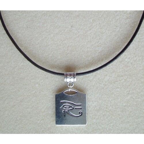 HOT !! Fashion Jewelry Vintage Eye of Horus Charms Statement Choker Necklace Pendant jewelry 76