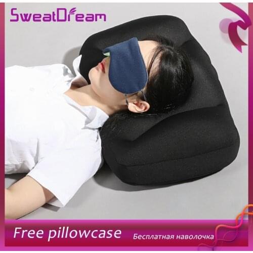 Multifunctional Washable Sleep Pillow Egg Pillow Waist Pillow Neck Pillow 3D Neck Micro Airball Pillow Deep Sleep Bed Linings