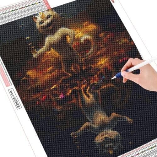 New Full cartoon diamond painting Diamond Embroidery Christmas Picture full Rhinestone Wall Hanging Painting