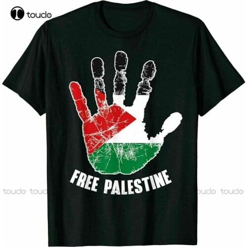 New Free Palestine Shirt Palestinian Lives Matter T-Shirt Cotton Tee Shirt white t shirts Unisex
