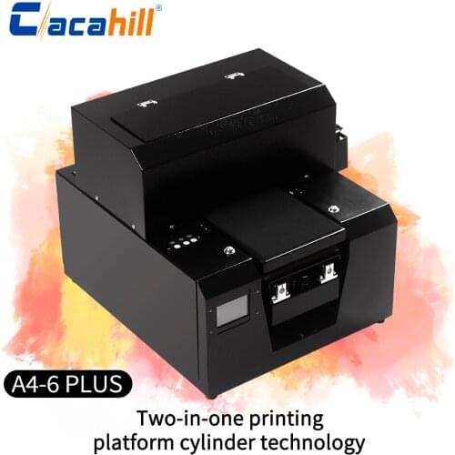 Portable printer for photos A4 digital inkjet printer equipped with epson L800 print head for card/mobile phone case printing