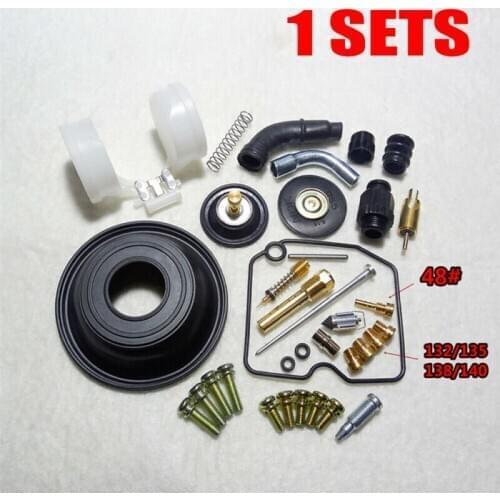 Adjusting Carb Carburetor Repair Kit For Kawasaki Vulcan VN800 Drifter Keihin 1995~2006 Replacement Accessories
