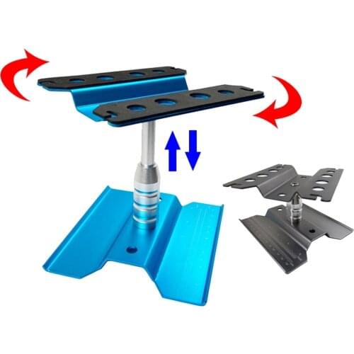 Droyuke Heightening Work Stand Assembly Platform 360 Degre Rotate Repair Station for RC 1/8 1/10 TRX-4 Axial SCX10 HSP Model Ca
