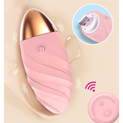 Female Vagina Ball Erotic Bullet Vibrator For Women Kegel Exerciser Ball Wireless Remote Control Invisible Wearable Jumping Eggs