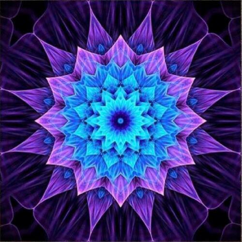 Old Street Home dream flower Rhinestone cross stitch round resin square mosaic embroidery home decor no frame diamond painting