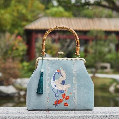 High Quality Handmade silk Womens handbag Female bag Fashion tassel bag Womens bag Evening Bags Womens handbags