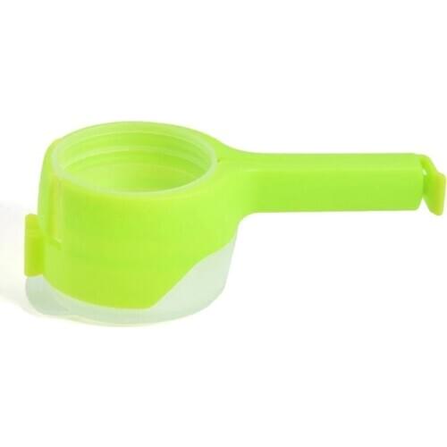 Seal Pour Food Storage Bag Clip Snack Sealing Clamp with Discharge Nozzle Travel R7RC