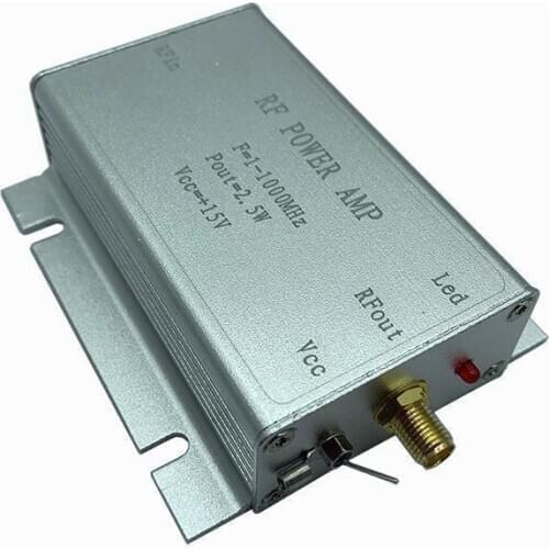 1-1000MHz 2.5W HF VHF UHF FM Transmitter RF Power Amplifier Practical AMP for Ham Radio