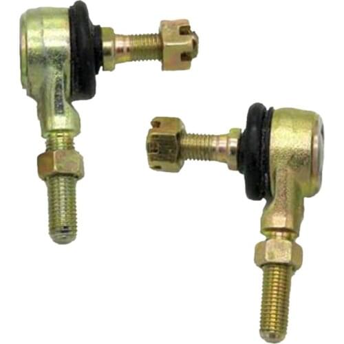 1 Pair 10mm Bolt Tie Rod End Ball Joiner Metal For 110CC 125CC Quad Dirt Bike ATV Buggy Go Kart Etc