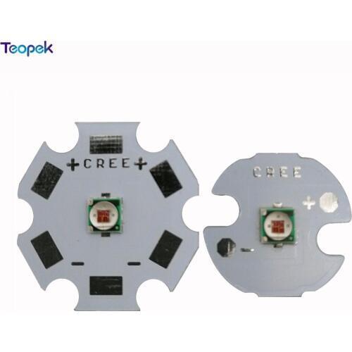 10PCS 3W 3535 Deep Red 660NM High Power LED Emitter Epileds Plant Grow LED Light for Cabinet/Tank/Aquarium 8/12/14/16/20MM PCB