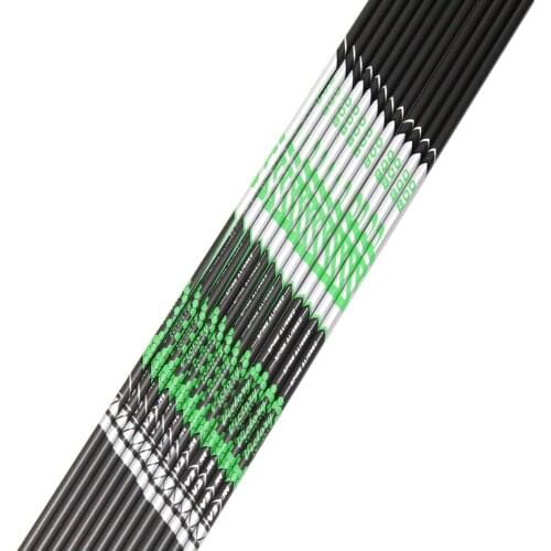 12pcs Archery spine800 900 carbon arrow shaftS ID.166" +12pcs pin nock+12pcs Stainless steel target point for DIY shooting