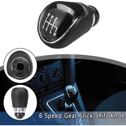 5 Speed Manual Car Gear Shift Knob Shifter Lever for ford Focus 2 MK2 FL MK3 MK4 MK7 Mondeo Kuga Galaxy Fiesta