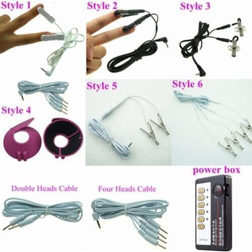 BDSM Electric Shock Accessories Nipple Clamps Body Nipple Massager Clip Breast Conductive Labia Electro Shock Accessory Sex Toy