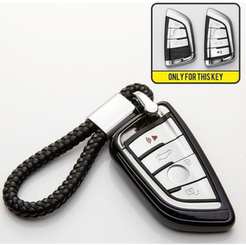 For BMW X1 X3 X4 X5 X6 F15 F16 G30 1 2 5 7 Series G11 540 740 2014 2016 F48 F39 218i TPU Car Key Cover Case Holder Accessories