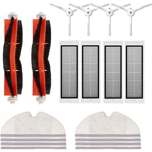 HOT!-For Dreame Bott7pro/T6/P5/S5 Robotic Vacuum Cleaner Parts Kits Main Side Brush Filters Mop Rag