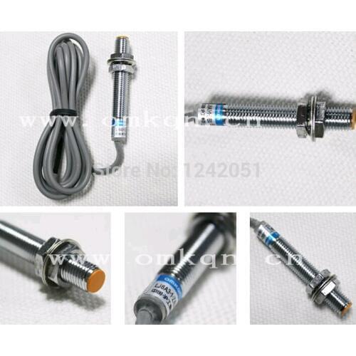 5pcs Inductive Proximity Sensor,LJ8A3-1-Z/BY DC6-36V 3Wire NO PNP DC 200mA Proximity Switch sensor switch