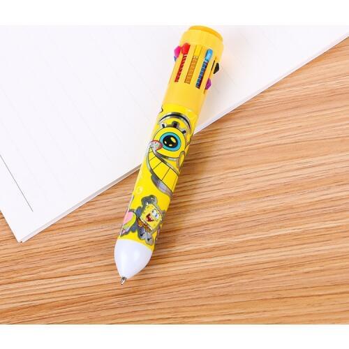 JONVON SATONE 10colors South Korea Stationery Pen Color Pen Students Prizes Learning Painting kawaii pen color pen