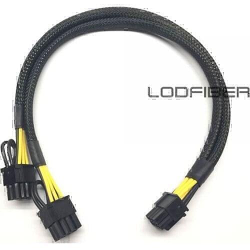 LODFIBER 8+6pin PCI-E VGA Power Supply Cable for Seasonic PRIME TX-750 50CM