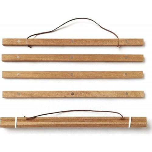 21-70 cm Painting Frame Magnetic Wooden Hanger Wood Photo Frame Painting Canvas Poster Frame Canvas Frame Art Hanger Christmas