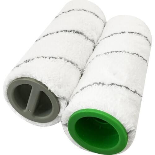 2pcs Washable Rolling Brushes for KARCHER FC3D FC5 Floor Cleaners Roller Brush Main Brush for KARCHER FC3D FC5 Sweeper Cleaner